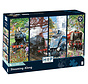 House of Puzzles Steaming Along Puzzle 4 x 500pcs