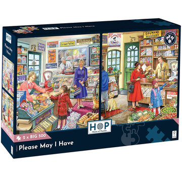 House of Puzzles House of Puzzles Please May I Have Puzzle Big 2 x 500pcs
