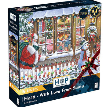 House of Puzzles House of Puzzles With Love From Santa Puzzle Big 500pcs