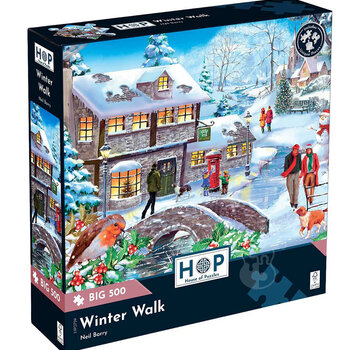 House of Puzzles House of Puzzles Winter Walk Puzzle Big 500pcs