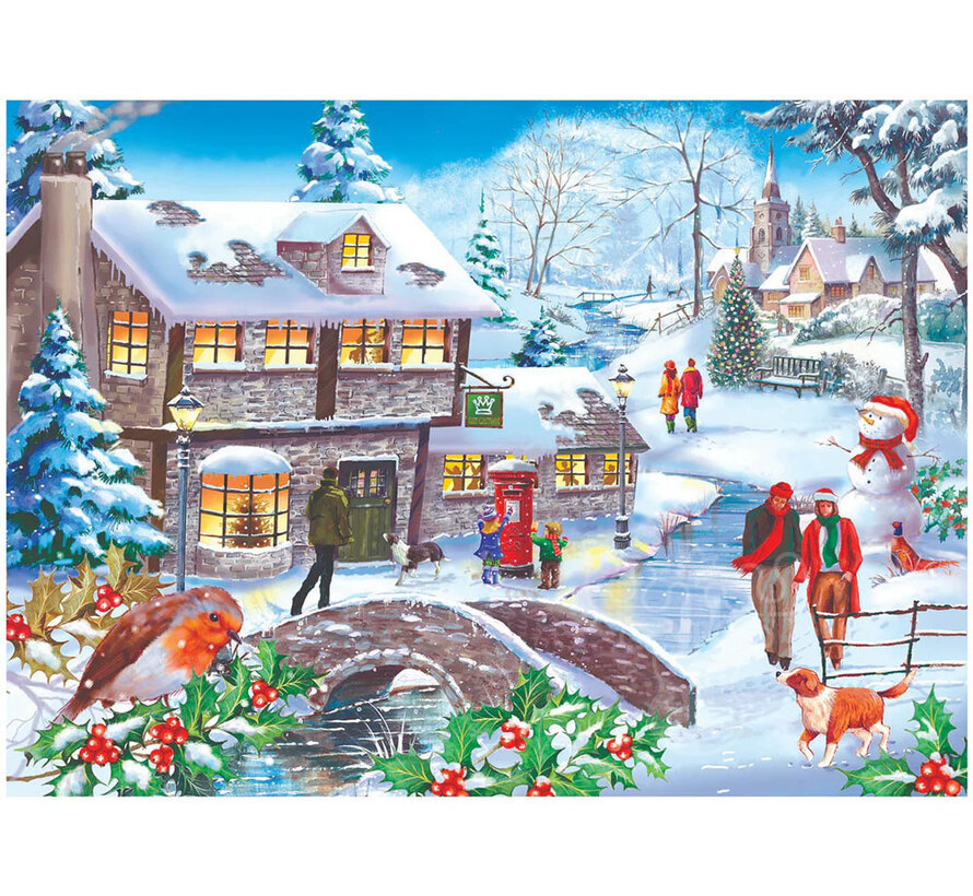 House of Puzzles Winter Walk Puzzle Big 500pcs