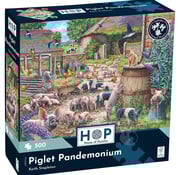 House of Puzzles House of Puzzles Piglet Pandemonium Puzzle 500pcs