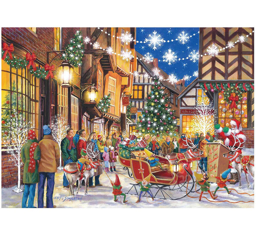 House of Puzzles Santa Switch On Puzzle 500pcs