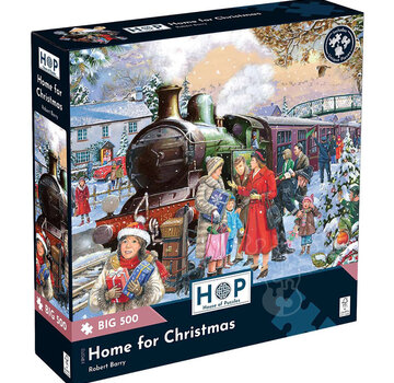 House of Puzzles House of Puzzles Home for Christmas Puzzle Big 500pcs