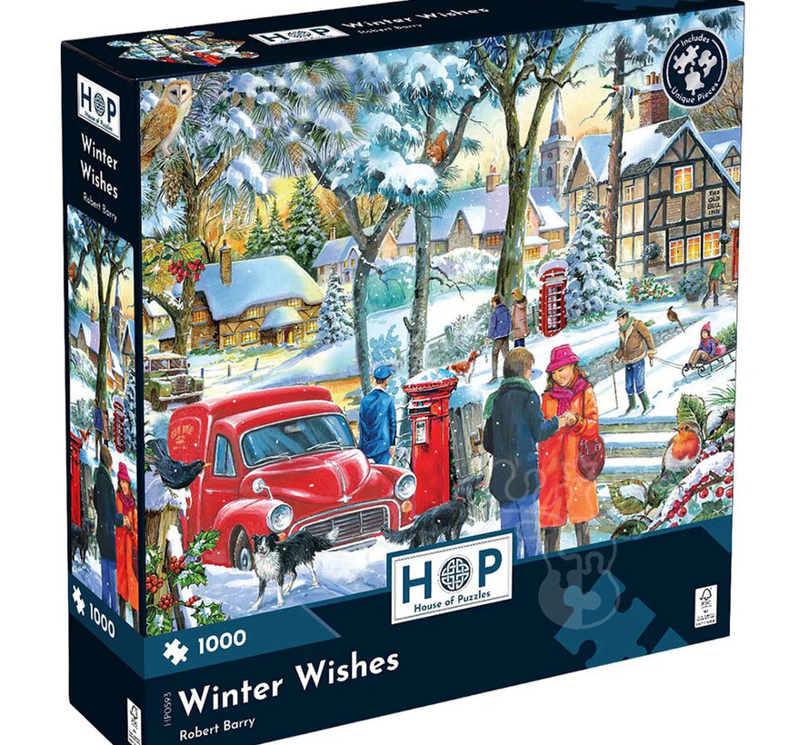 House of Puzzles Winter Wishes Puzzle 1000pcs