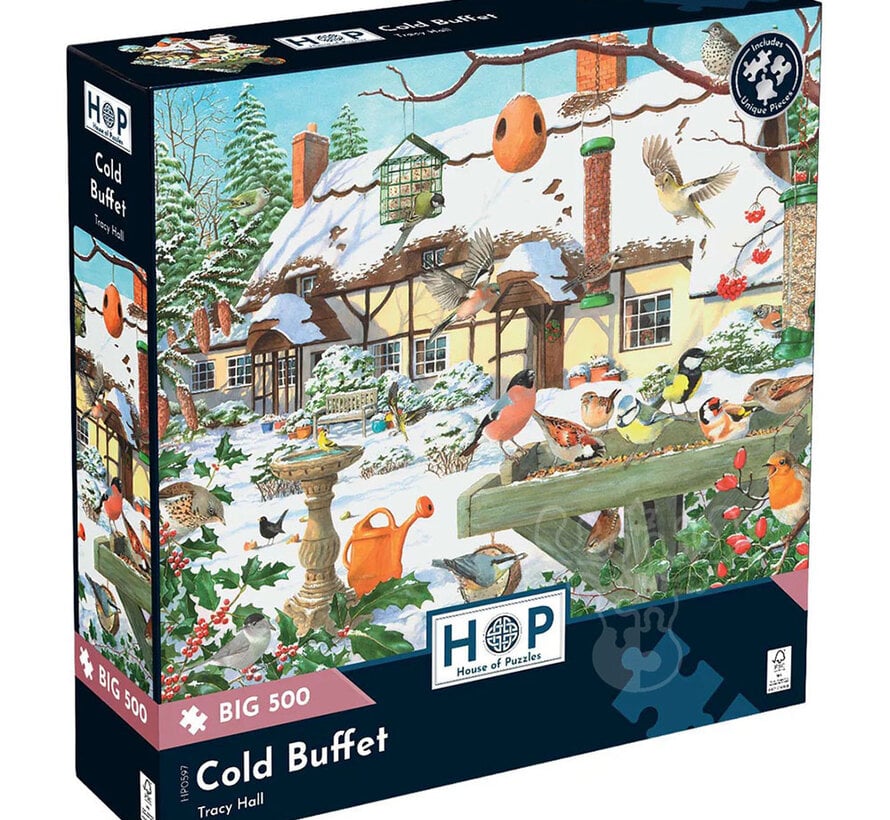 House of Puzzles Cold Buffet Puzzle Big 500pcs