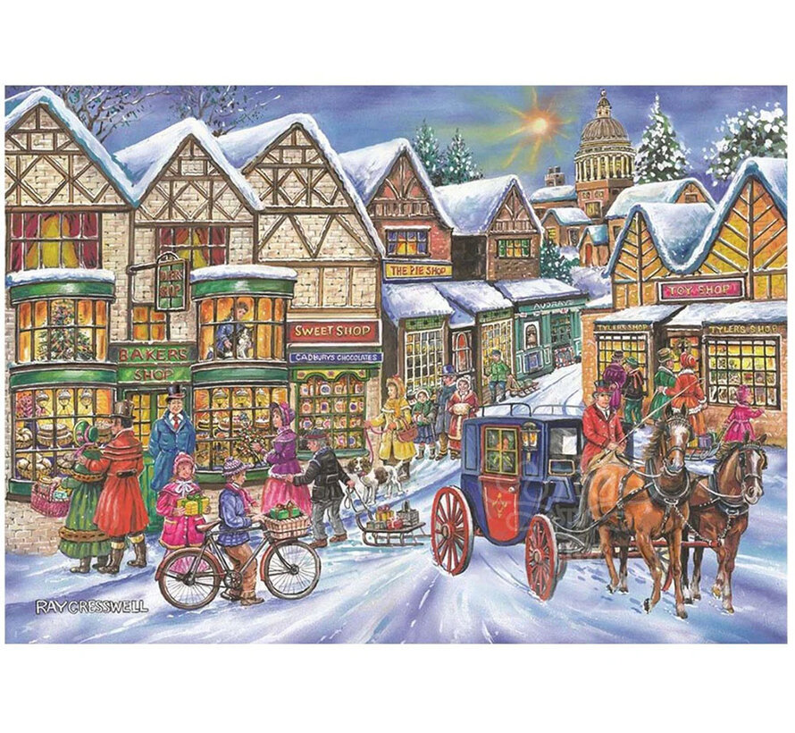House of Puzzles Old Time Shopping Puzzle Big 250pcs