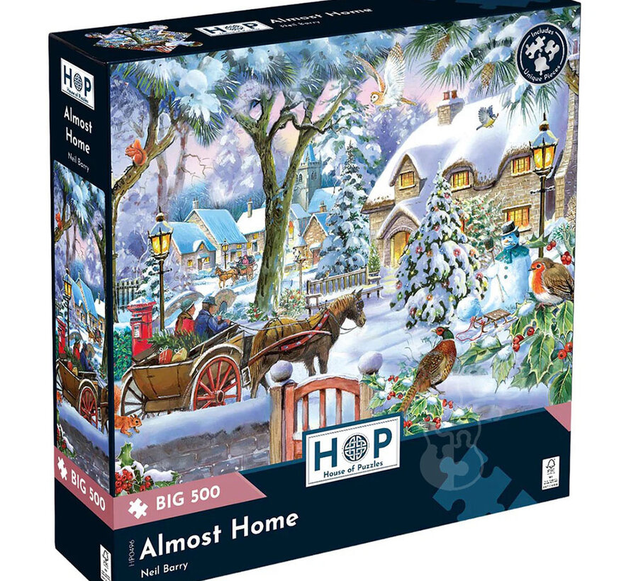 House of Puzzles Almost Home Puzzle Big 500pcs