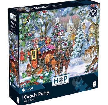 House of Puzzles House of Puzzles Coach Party Puzzle 1000pcs