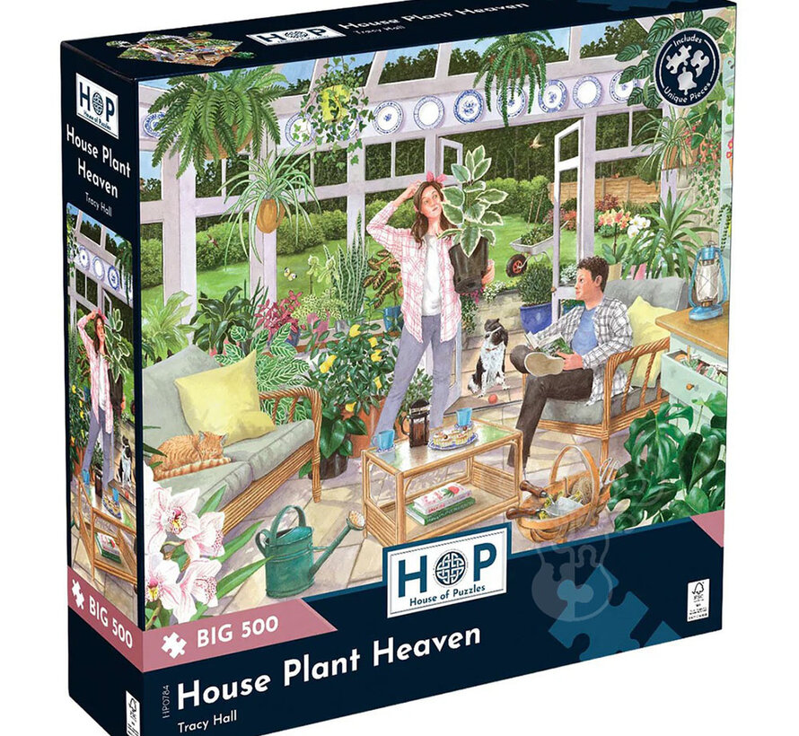 House of Puzzles House Plant Heaven Puzzle Big 500pcs