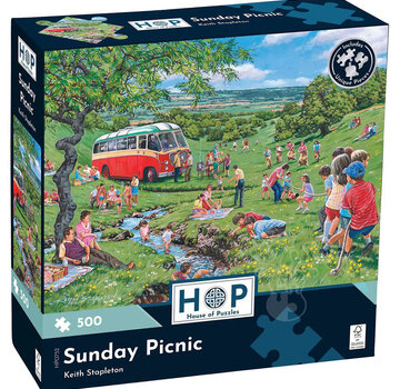 House of Puzzles House of Puzzles Sunday Picnic Puzzle 500pcs