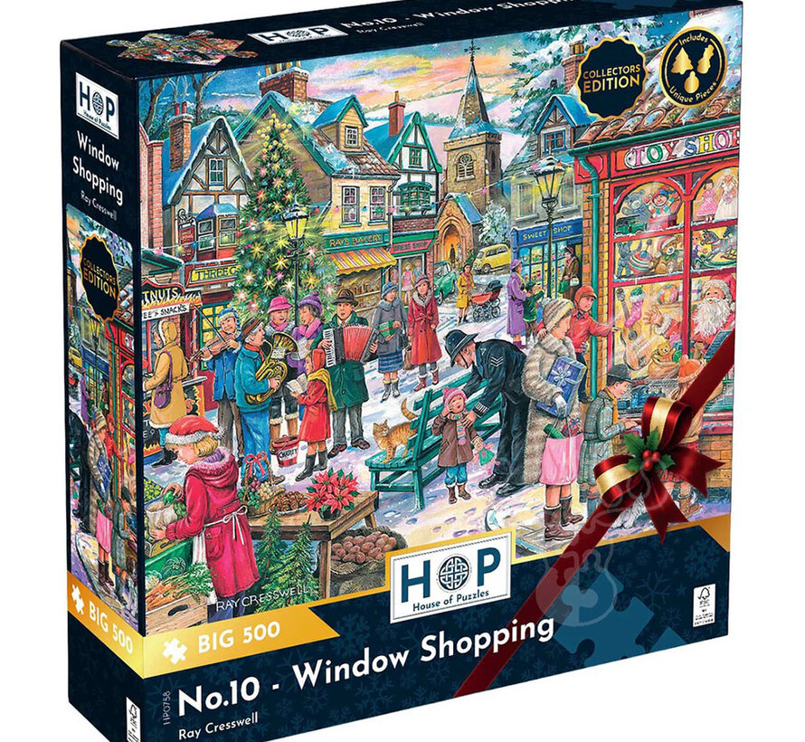 House of Puzzles Window Shopping Puzzle Big 500pcs