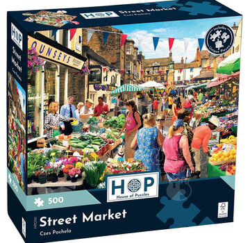 House of Puzzles House of Puzzles Street Market Puzzle 500pcs