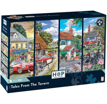 House of Puzzles House of Puzzles Tales From The Tavern Puzzle 4 x 500pcs