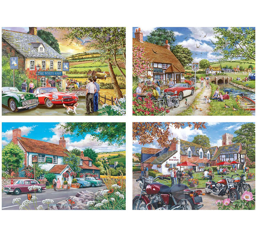 House of Puzzles Tales From The Tavern Puzzle 4 x 500pcs