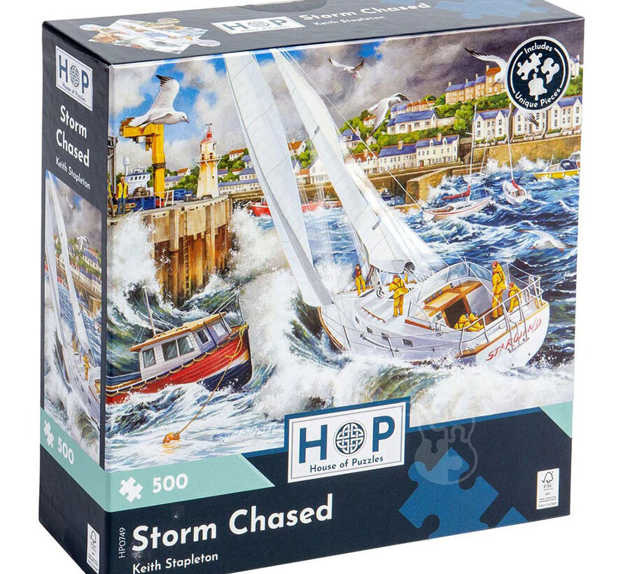 House of Puzzles Storm Chased Puzzle 500pcs