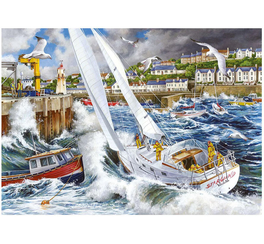 House of Puzzles Storm Chased Puzzle 500pcs