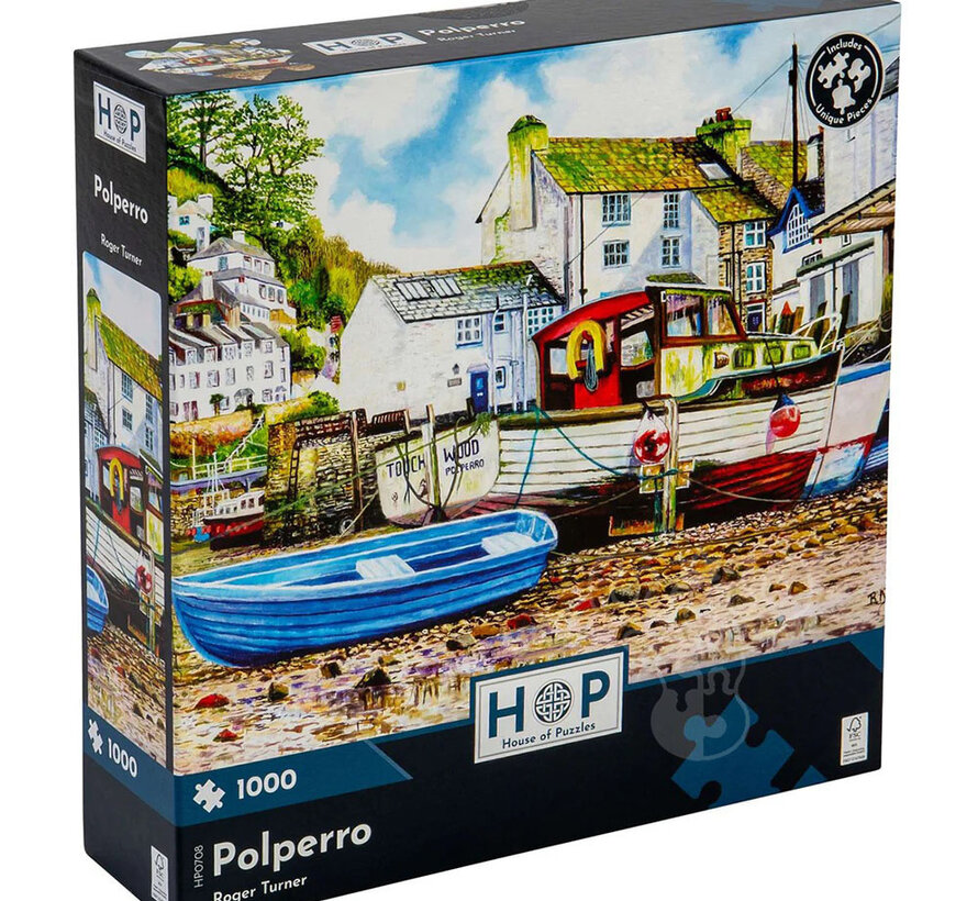 House of Puzzles Polperro Puzzle 1000pcs