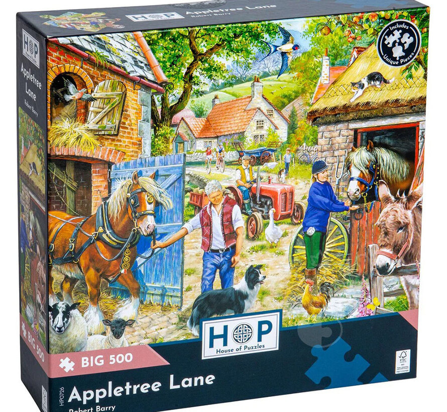 House of Puzzles Appletree Lane Puzzle Big 500pcs