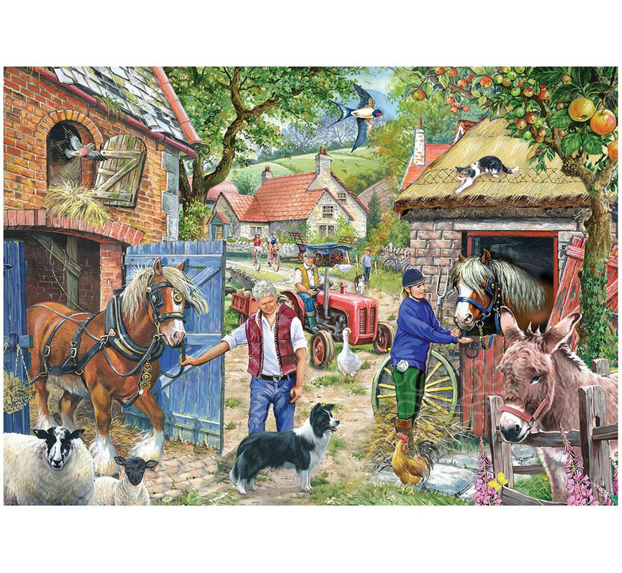 House of Puzzles Appletree Lane Puzzle Big 500pcs