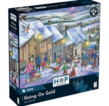 House of Puzzles House of Puzzles Going On Gold Puzzle 1000pcs