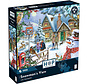 House of Puzzles Snowman's View Puzzle 1000pcs