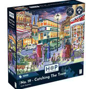House of Puzzles House of Puzzles Catching The Tram Spot the Difference Puzzle 1000pcs