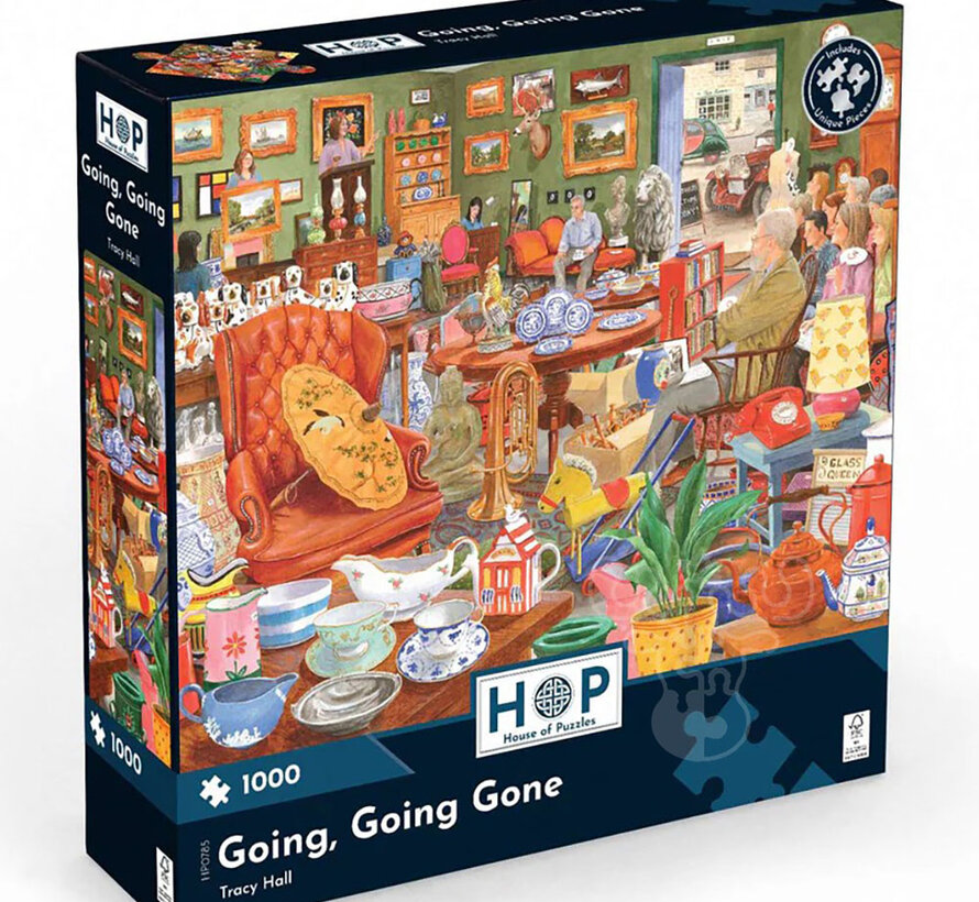 House of Puzzles Going Going Gone Puzzle 1000pcs