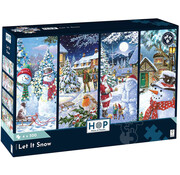 House of Puzzles House of Puzzles Let It Snow Puzzle 4 x 500pcs