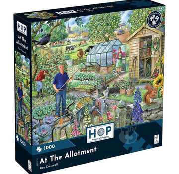 House of Puzzles House of Puzzles At The Allotment Puzzle 1000pcs
