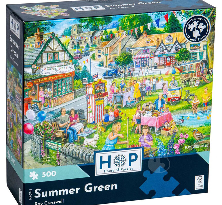 House of Puzzles Summer Green Puzzle 500pcs