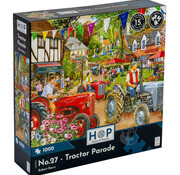 House of Puzzles House of Puzzles Tractor Parade Spot the Difference Puzzle 1000pcs