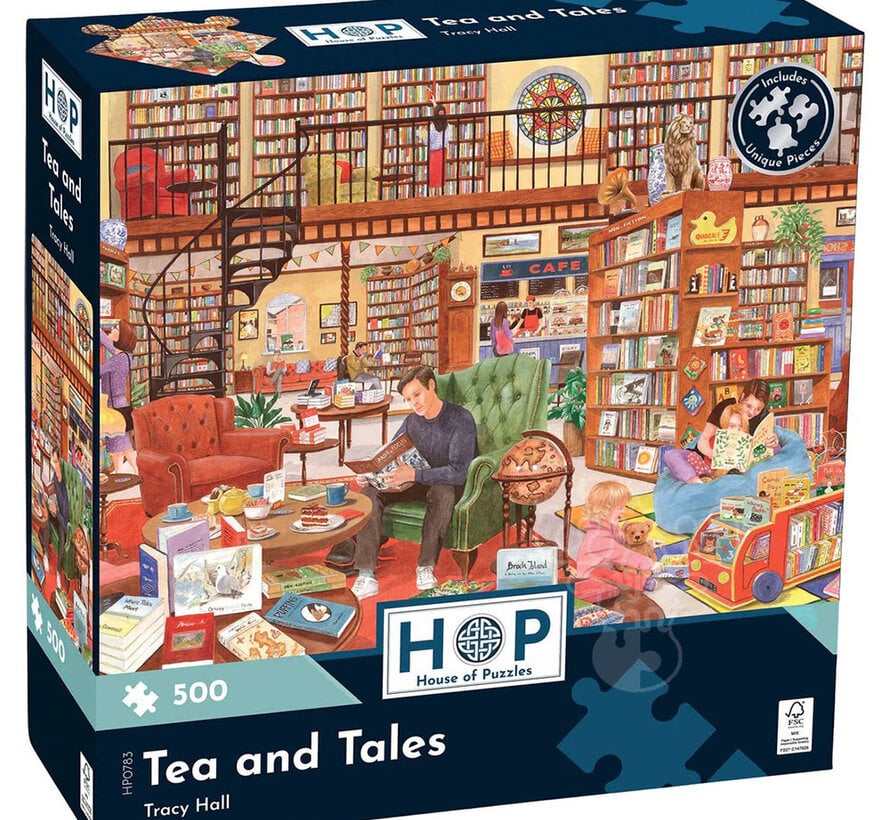 House of Puzzles Tea and Tales Puzzle 500pcs