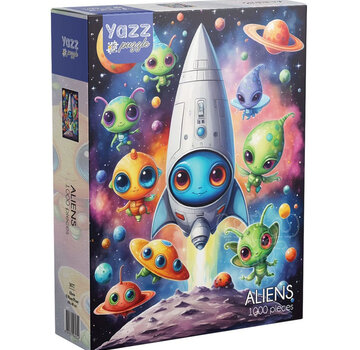 Yazz Puzzle Pre-Order Yazz Puzzle Aliens Puzzle 1000pcs