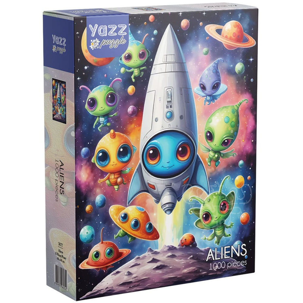 Yazz Puzzle Aliens Puzzle 1000pcs - Puzzles Canada