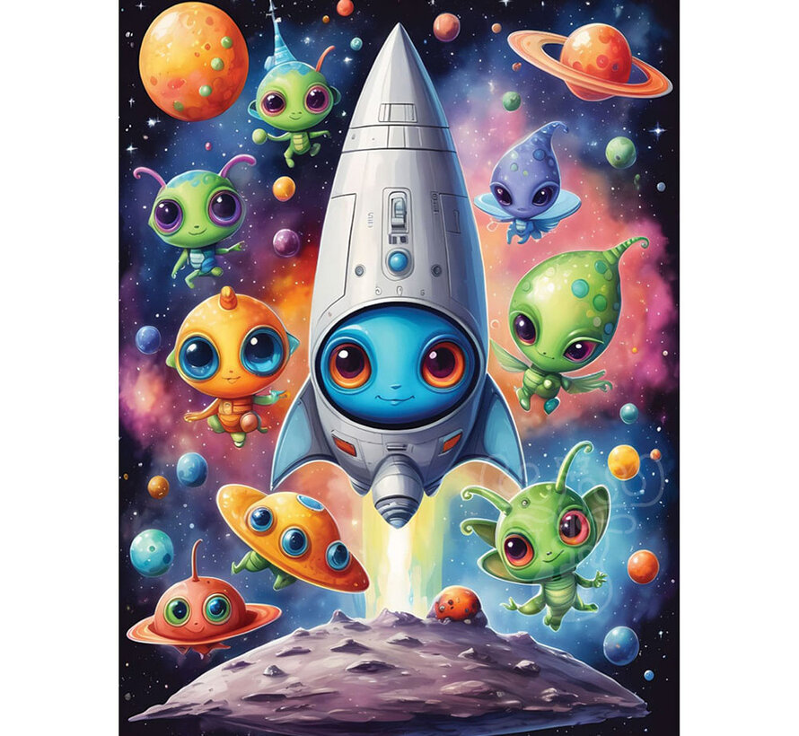Yazz Puzzle Aliens Puzzle 1000pcs