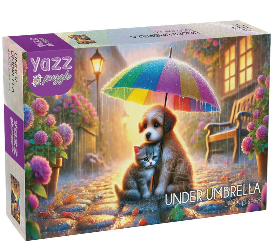 Pre-Order Yazz Puzzle Under Umbrella Puzzle 1000pcs