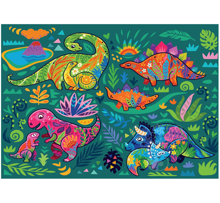 Yazz Puzzle Dinosaurs Puzzle 1000pcs