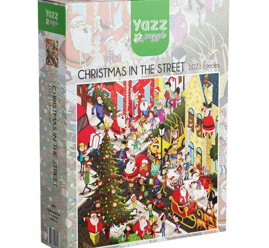 Yazz Puzzle Christmas in the Street Puzzle 1023pcs