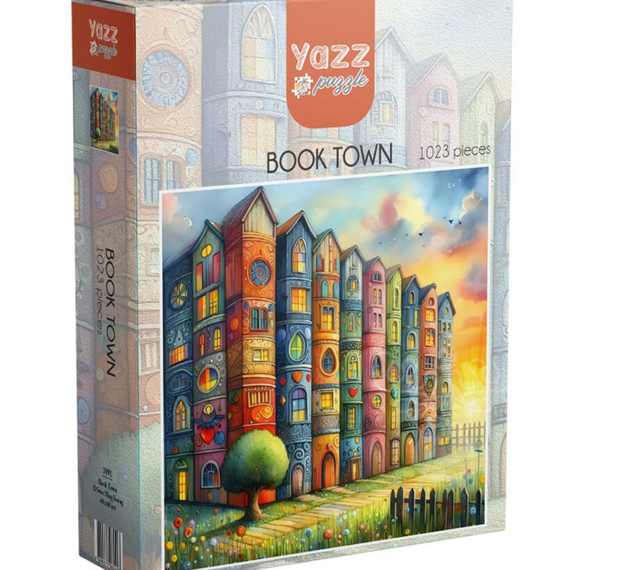 Yazz Puzzle Book Town Puzzle 1023pcs