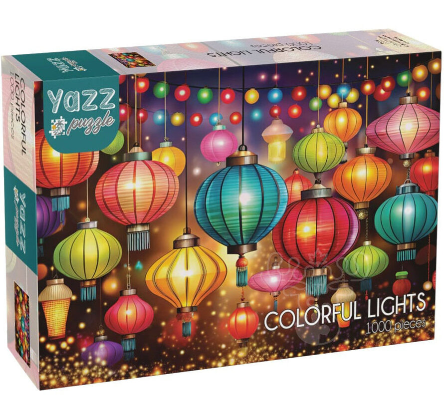 Yazz Puzzle Colorful Lights Puzzle 1000pcs