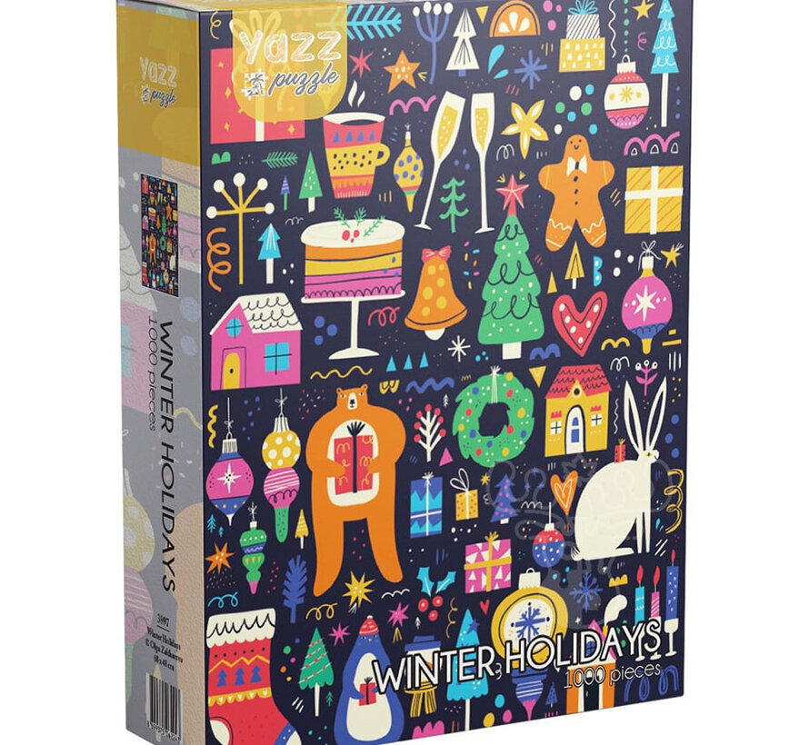 Yazz Puzzle Winter Holidays Puzzle 1000pcs