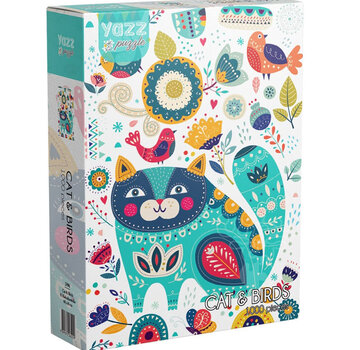 Yazz Puzzle Yazz Puzzle Cat & Birds Puzzle 1000pcs