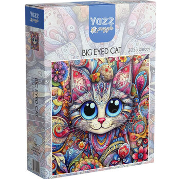 Yazz Puzzle Yazz Puzzle Big Eyed Cat Puzzle 1023pcs