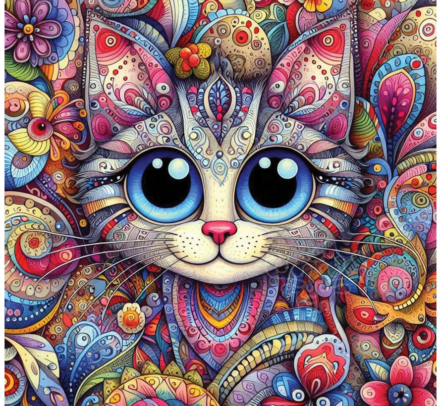 Yazz Puzzle Big Eyed Cat Puzzle 1023pcs