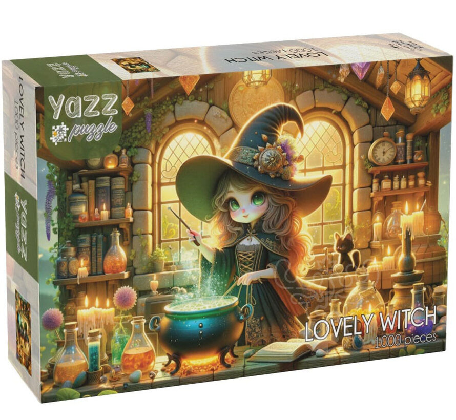 Yazz Puzzle Lovely Witch Puzzle 1000pcs