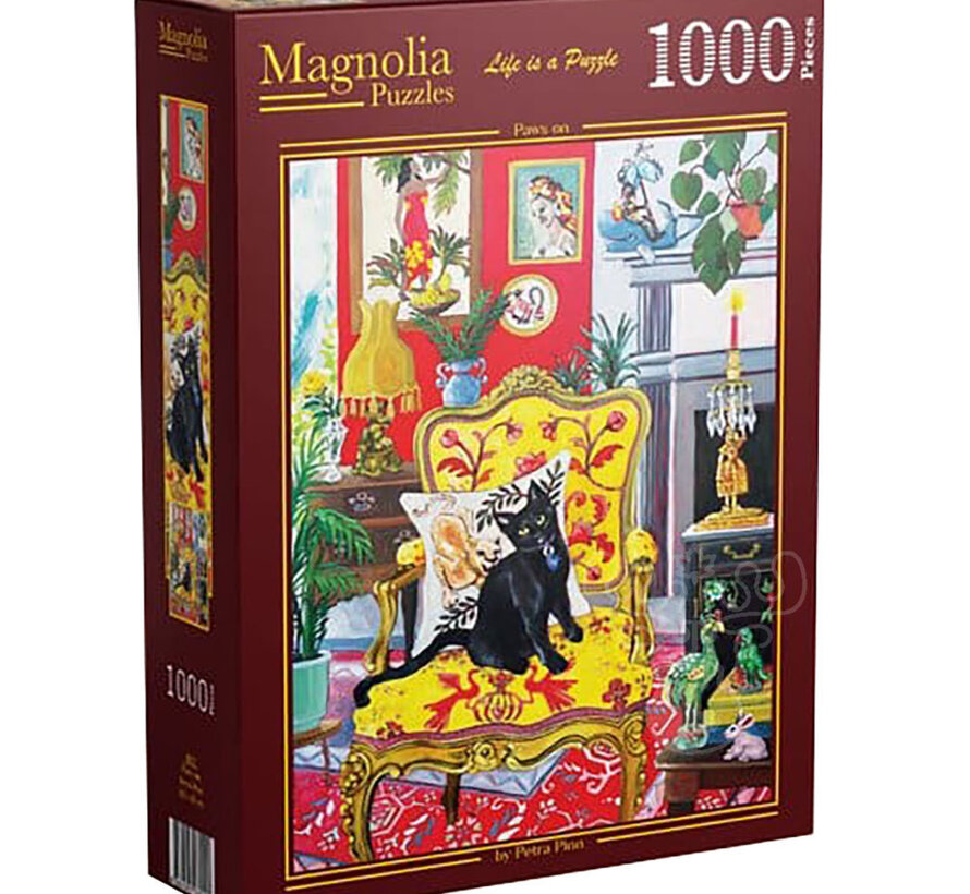 Magnolia Paws on Puzzle 1000pcs