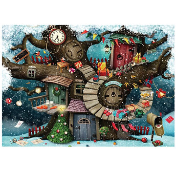 Magnolia Puzzles Magnolia Christmas in the Forest Puzzle 1000pcs