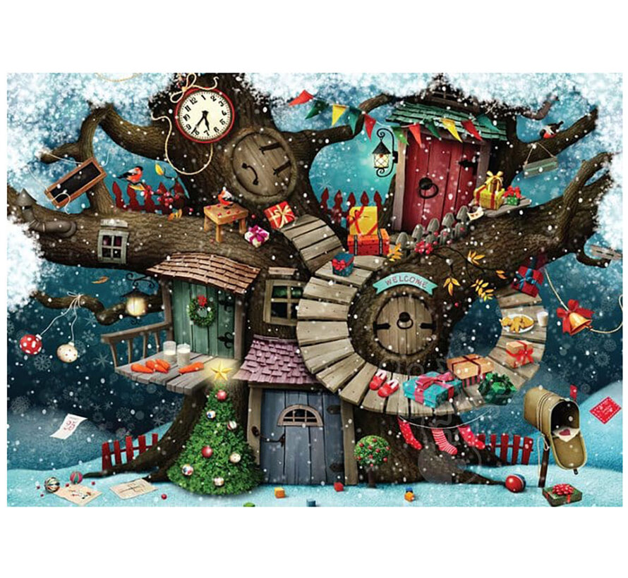 Magnolia Christmas in the Forest Puzzle 1000pcs