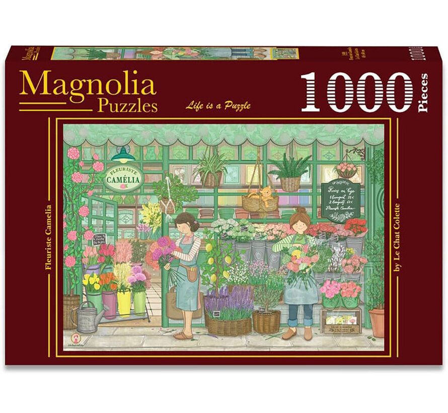 Magnolia Fleuriste Camelia Puzzle 1000pcs
